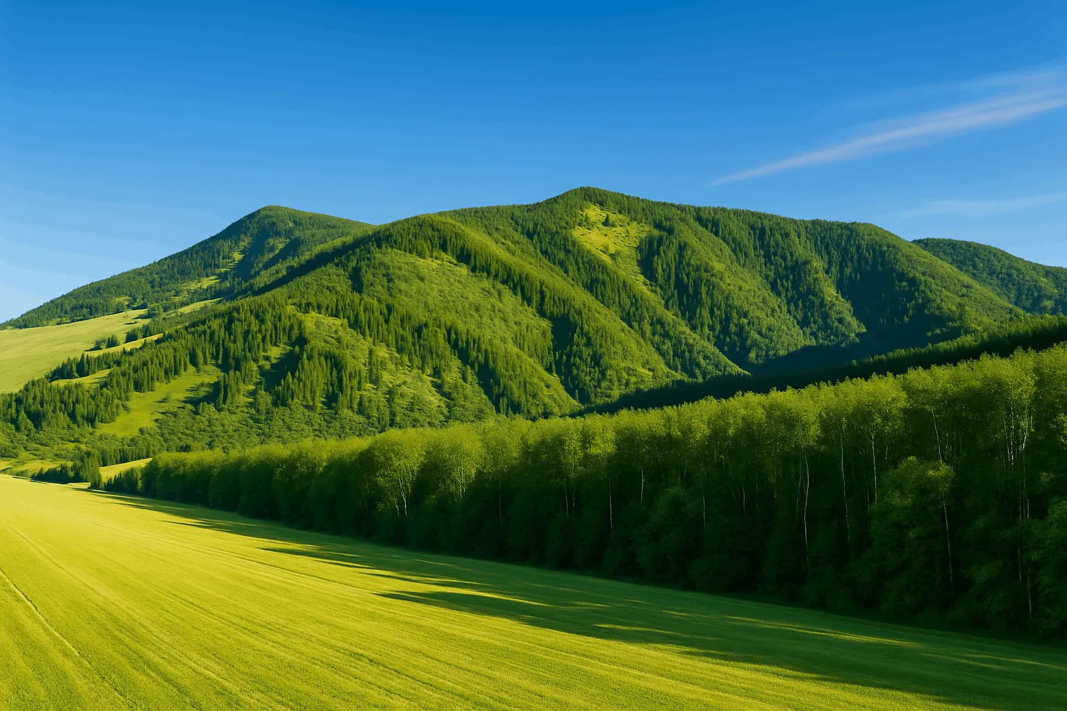 летний пейзаж