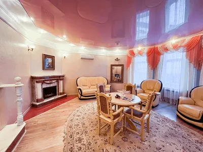 комната с камином