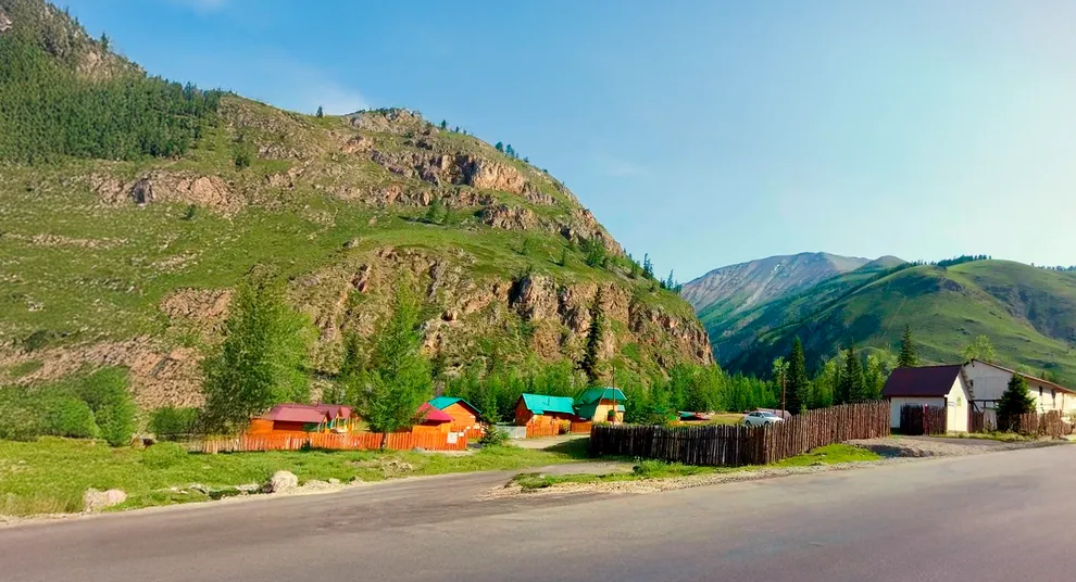 3) посёлок Акташ