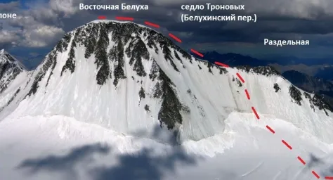 вид на горы с севера