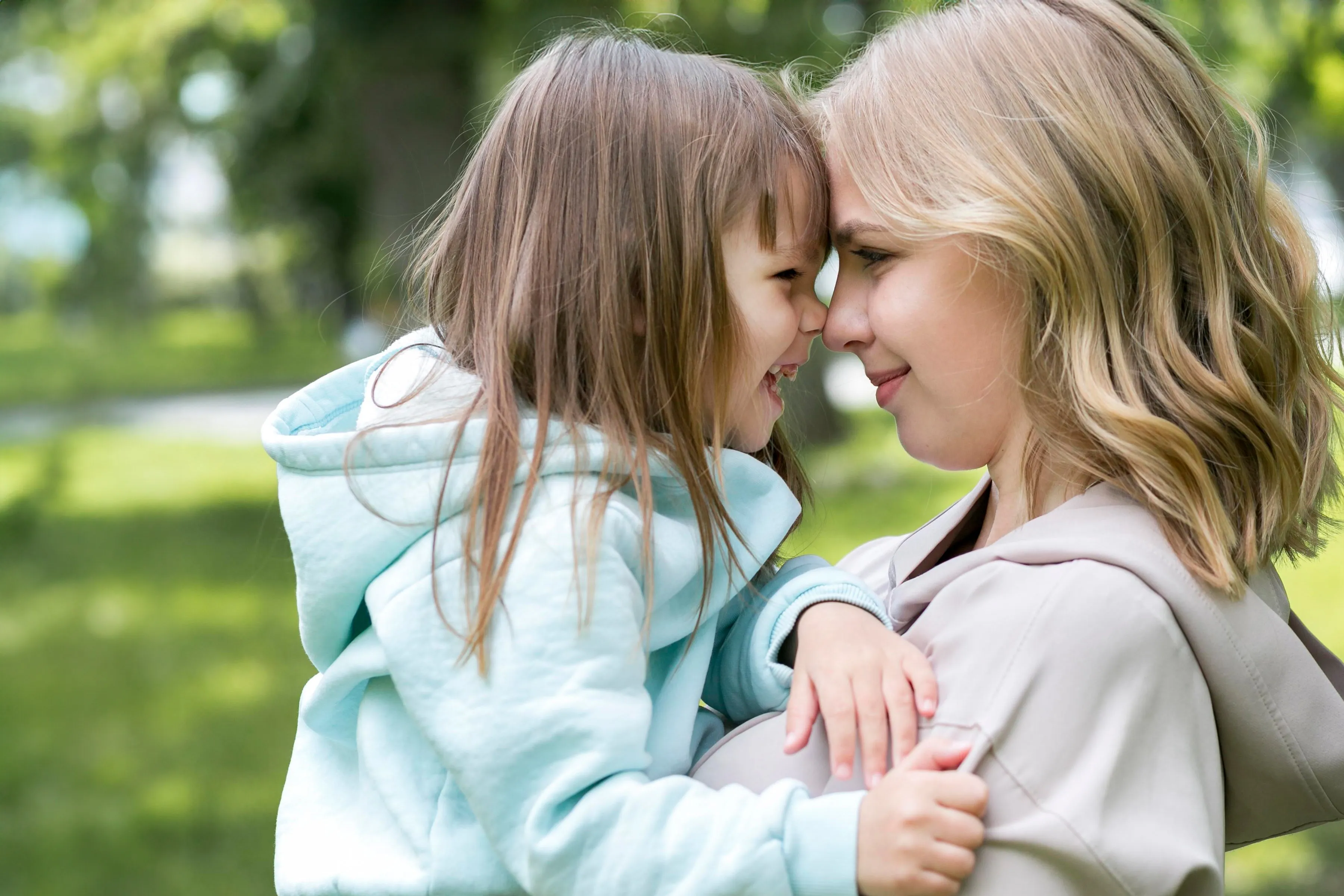 мама и дочка